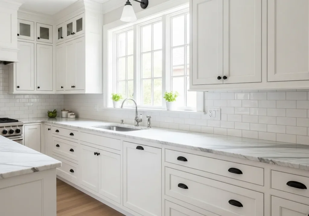 Classic White Shaker Cabinets