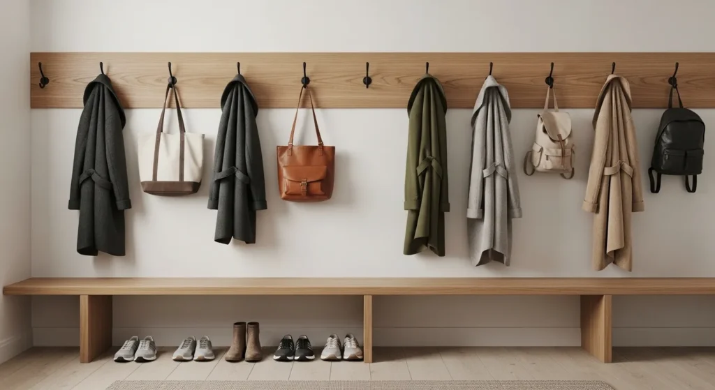 Wall Hooks for Easy Organization
