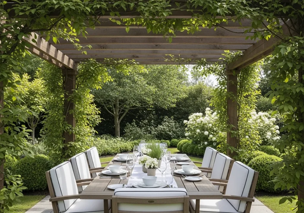 Outdoor Dining Pergola