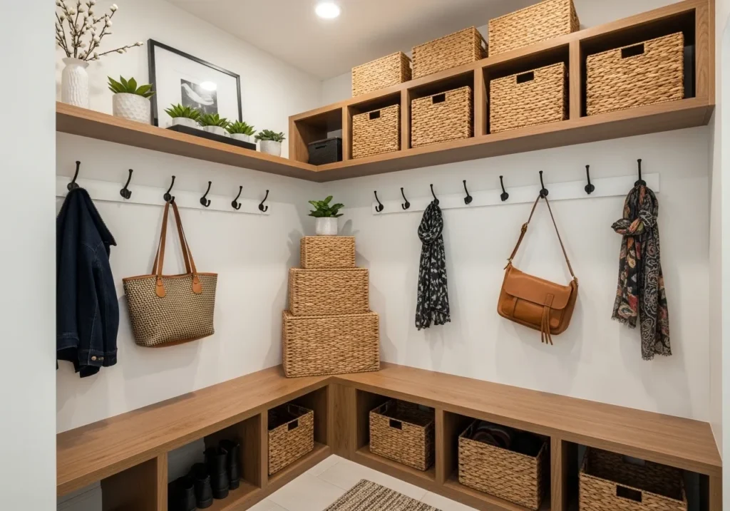 Closet-to-Mudroom Conversion