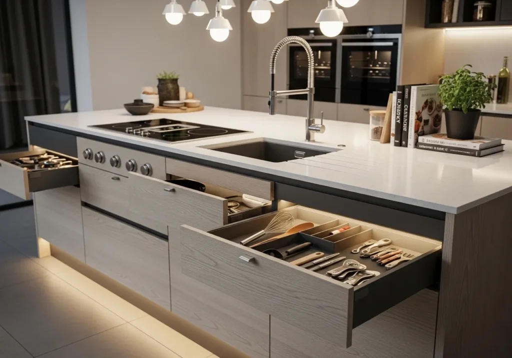  Multi-Functional Storage Island