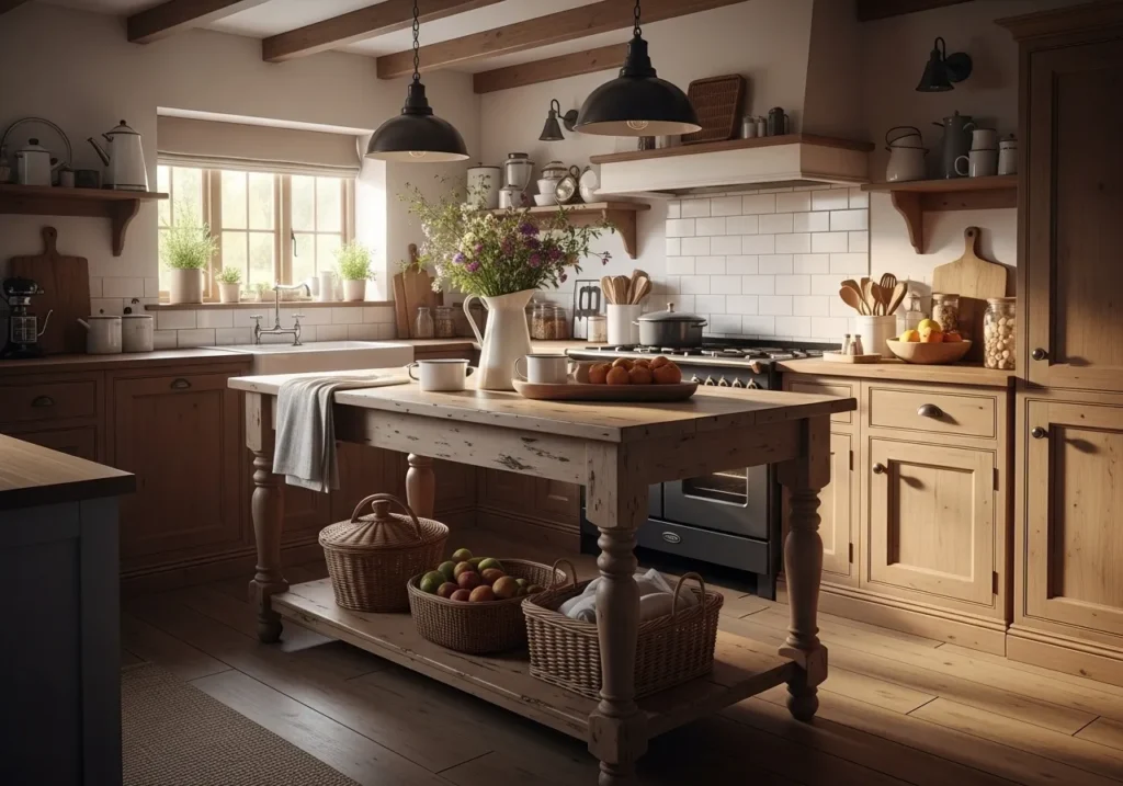 Freestanding Furniture-Style Island