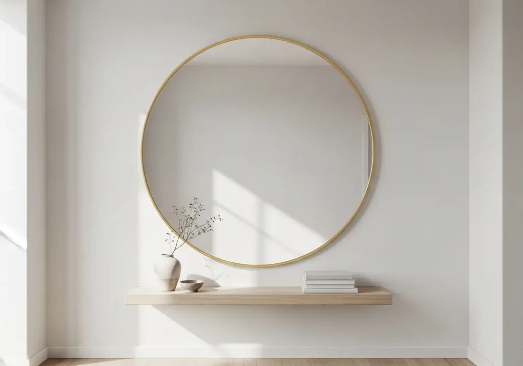 Add a Statement Mirror for Instant Brightness