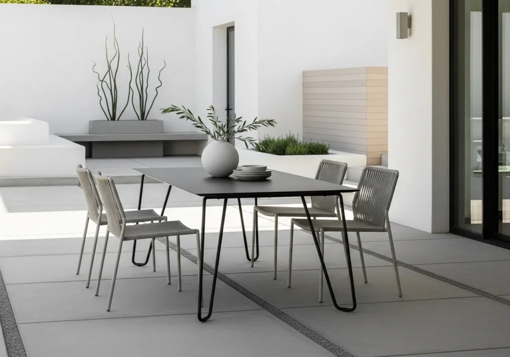  Modern Minimalist Outdoor Dining