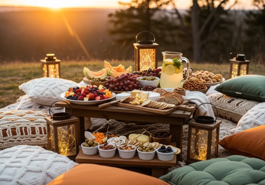  Picnic Style Outdoor Dining