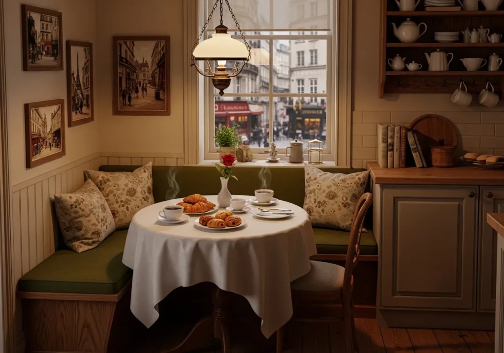 Window Seat with Café Style Setup