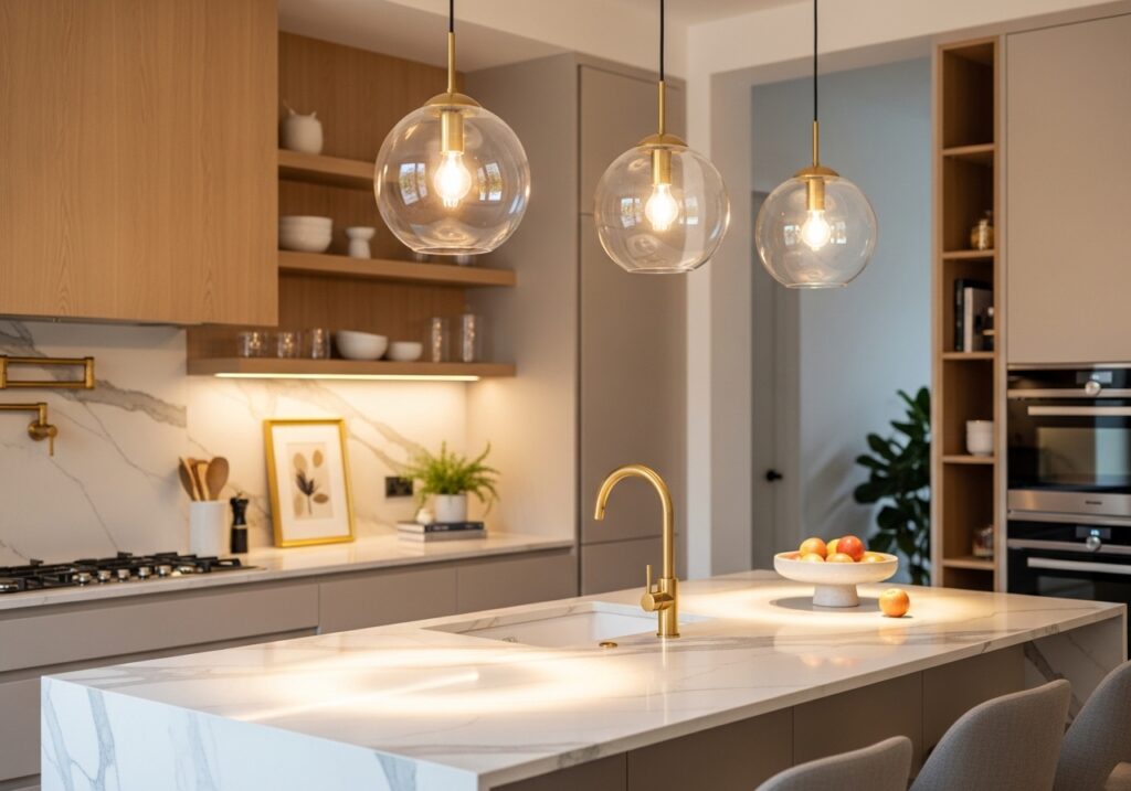 Minimalist Glass Globe Pendant Lights