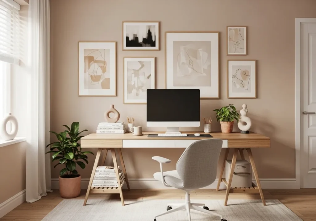 Creative Gallery Wall Office