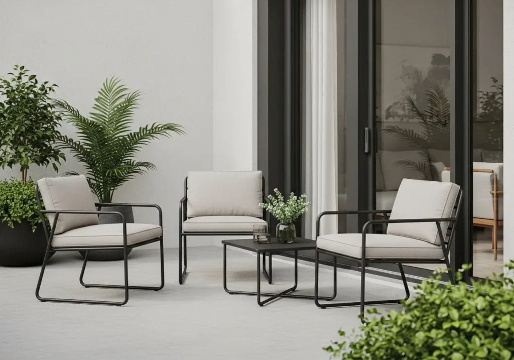 Black Metal Frame Furniture