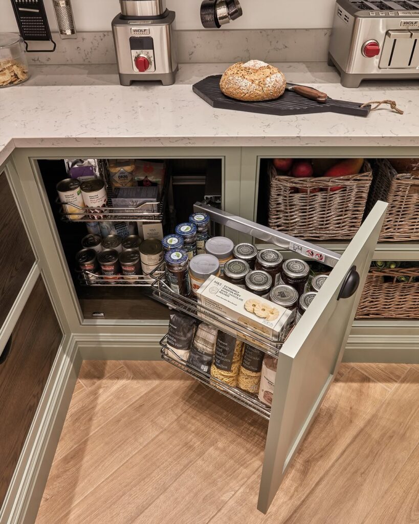  pantry snack basket organization
