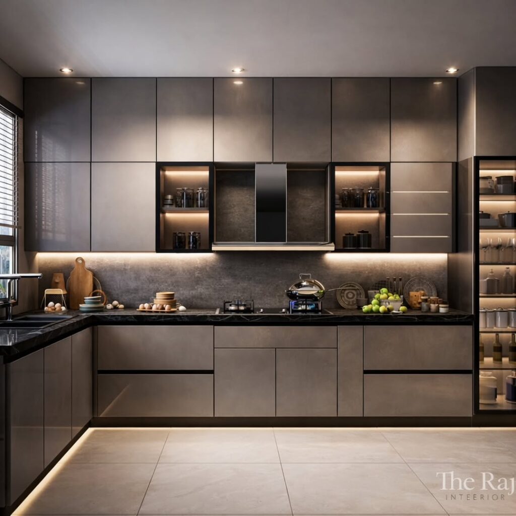  under cabinet lighting galley kitchen