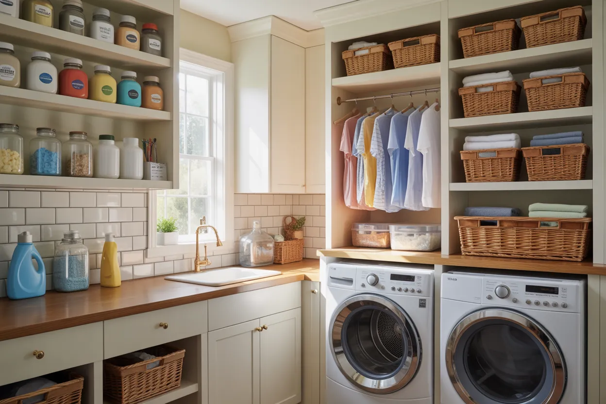Laundry Room Organization Ideas