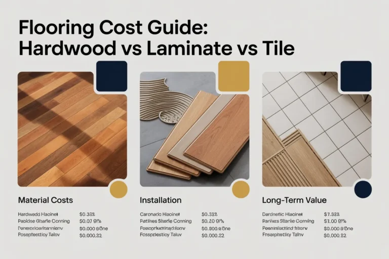 Flooring Cost Guide: Hardwood vs Laminate vs Tile