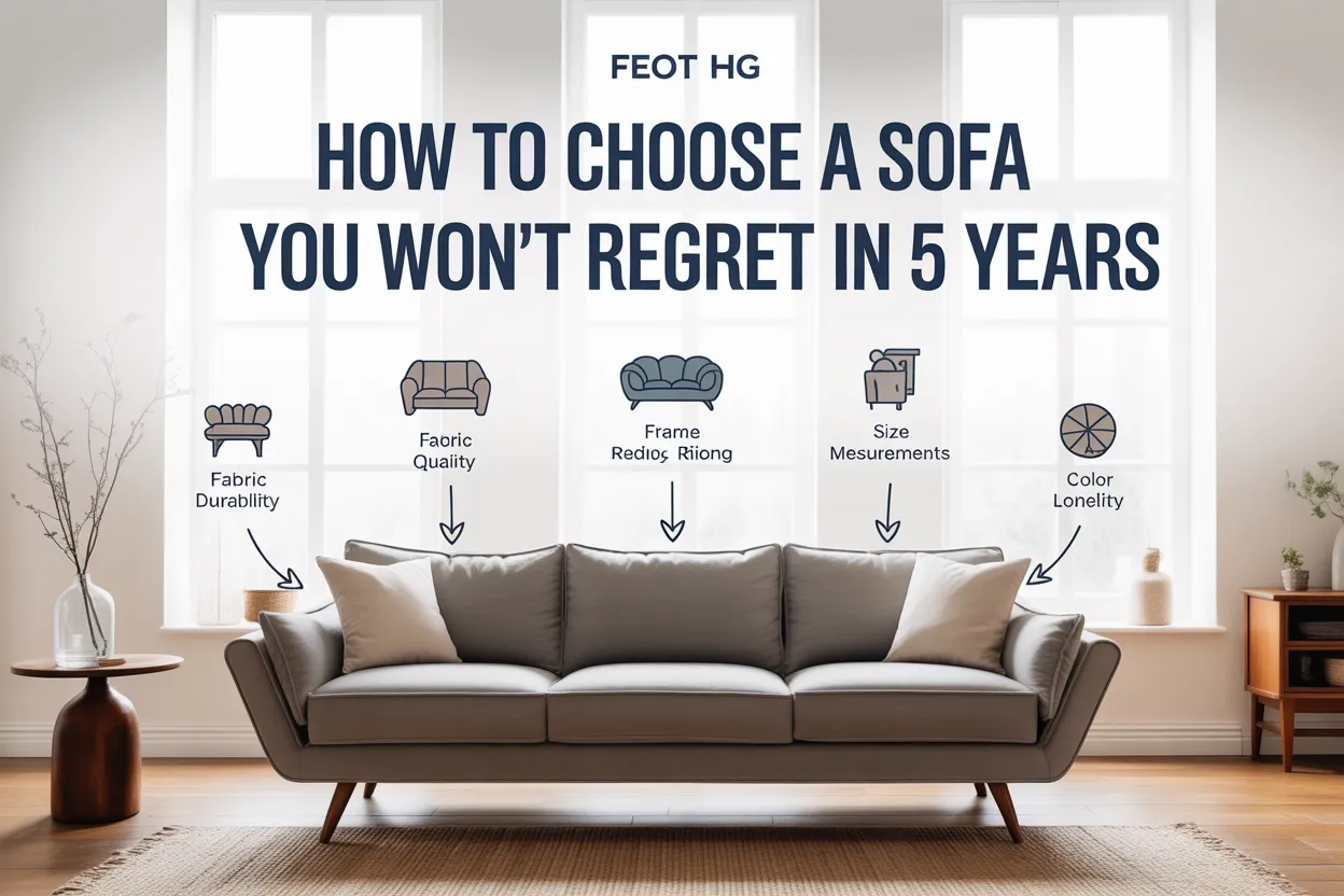 How to Choose a Sofa You Won’t Regret in 5 Years
