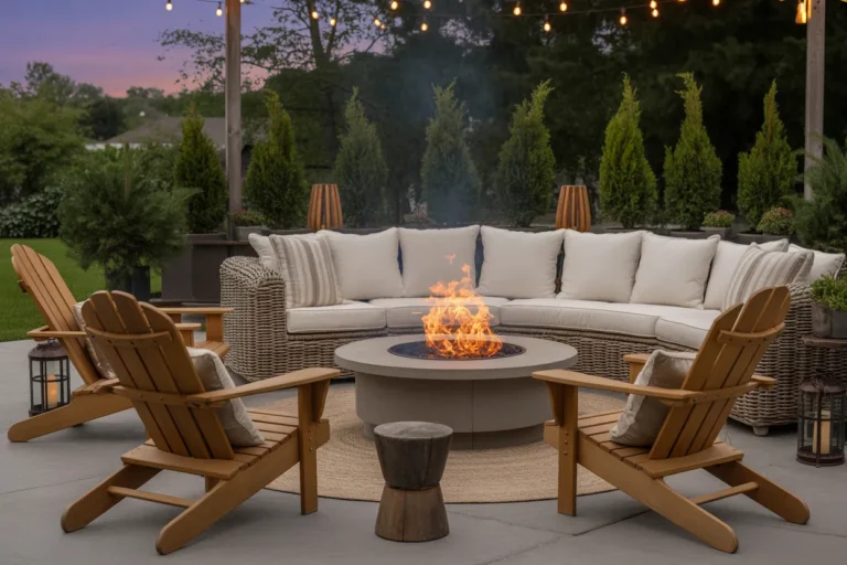 Fire Pit Seating Ideas