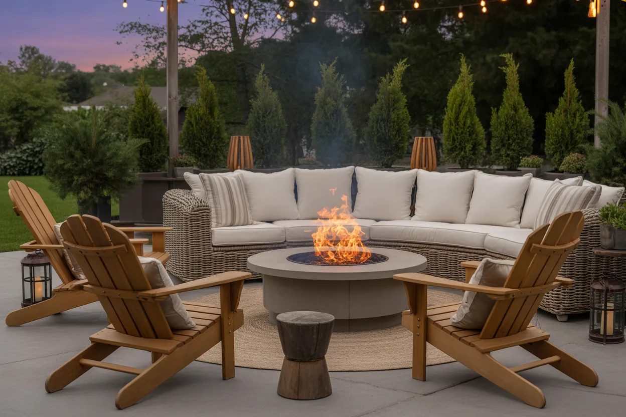 Fire Pit Seating Ideas
