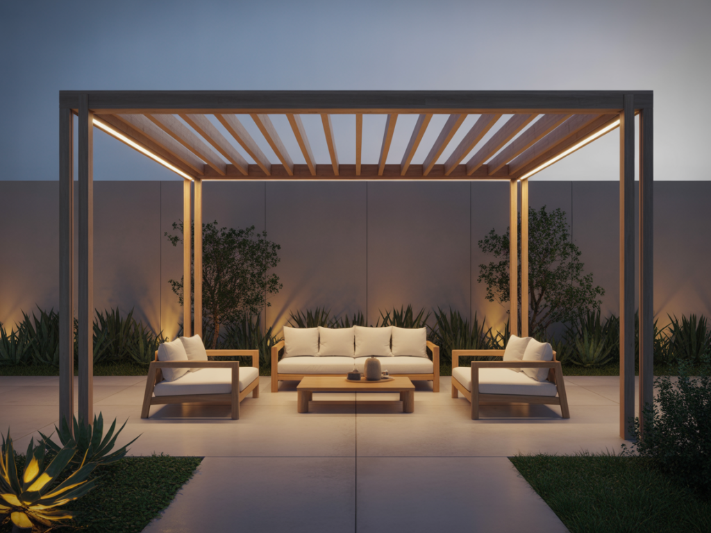 Budget Pergola Setup