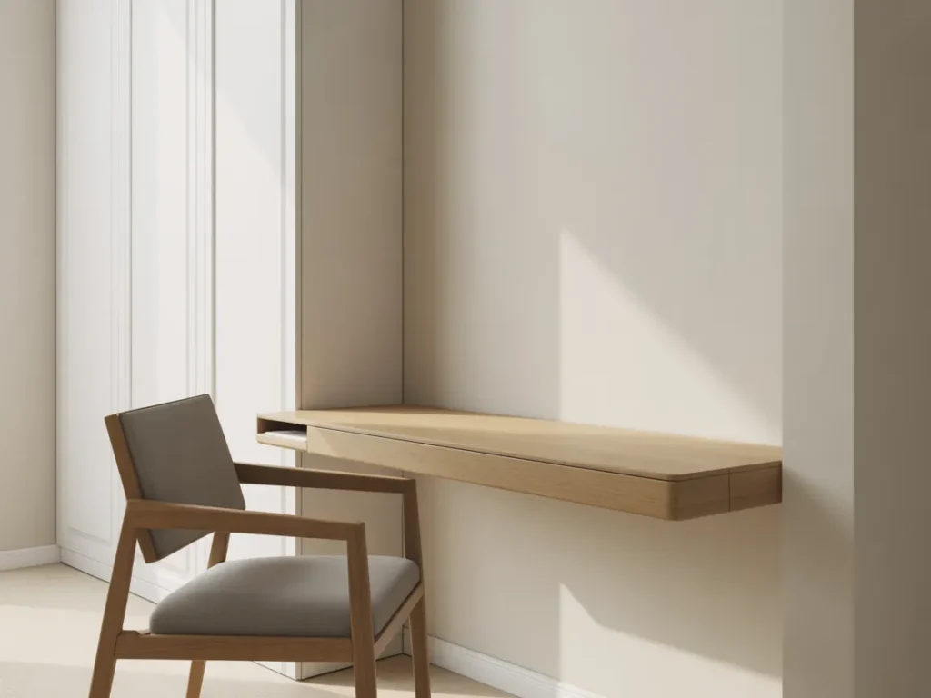 Floating Desk Workspace