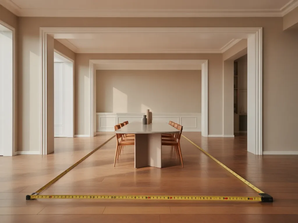 Measure Your Dining Space First