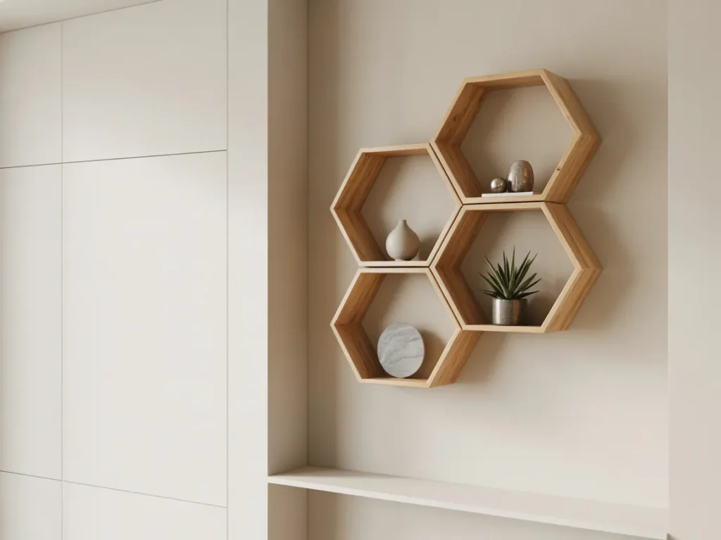 Geometric Shelf Design