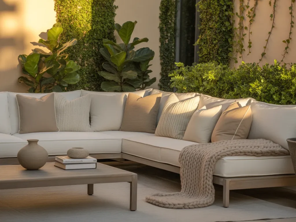 Cozy Sectional Seating Setup