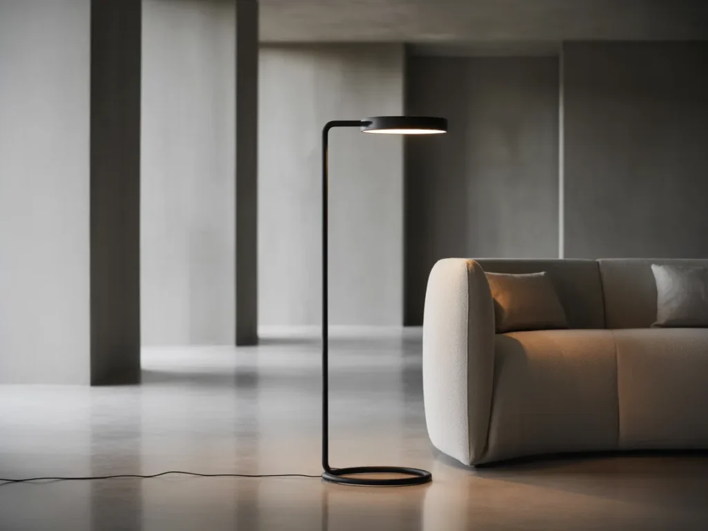 Minimalist Black Floor Lamp for Sleek Sophistication