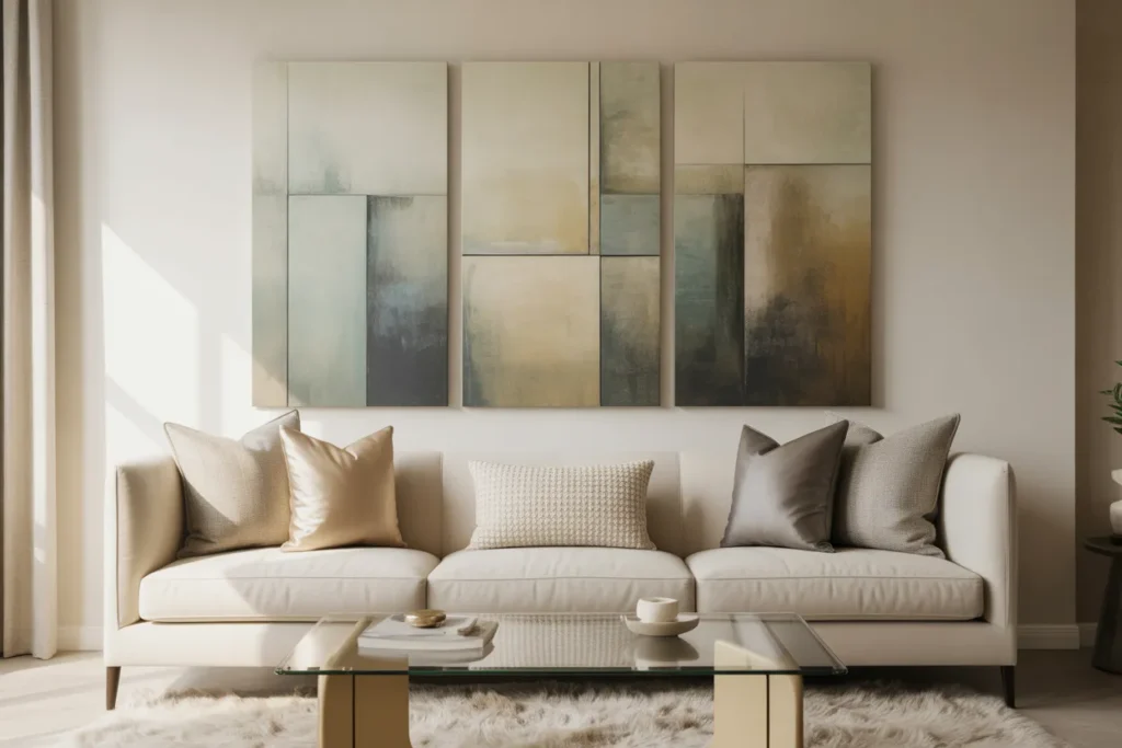 Triptych Canvas Art for Balanced Symmetry
