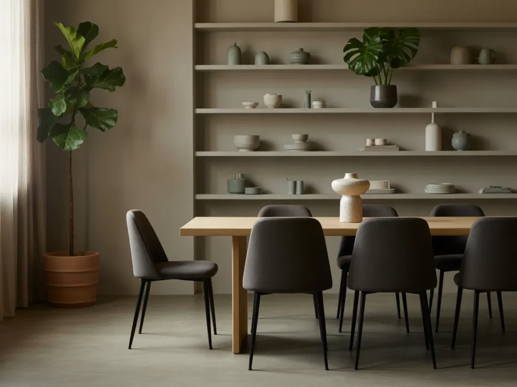 Open Shelving Display