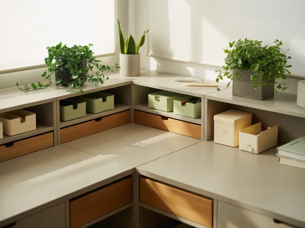 Multi-Functional Corner Workspace