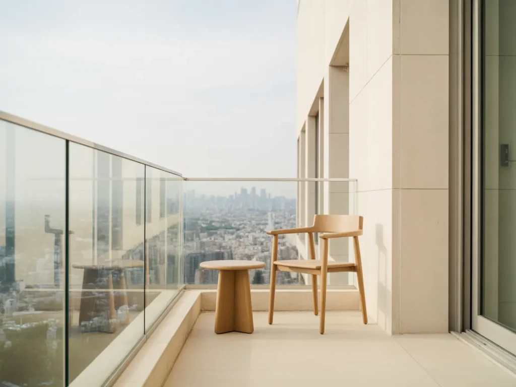 Glass Railing for an Open View