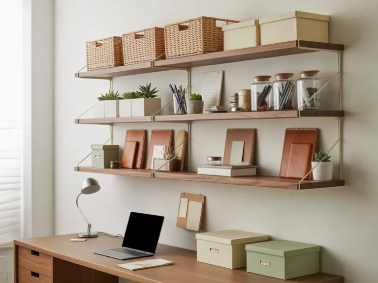 Home Office Shelf Ideas for Storage