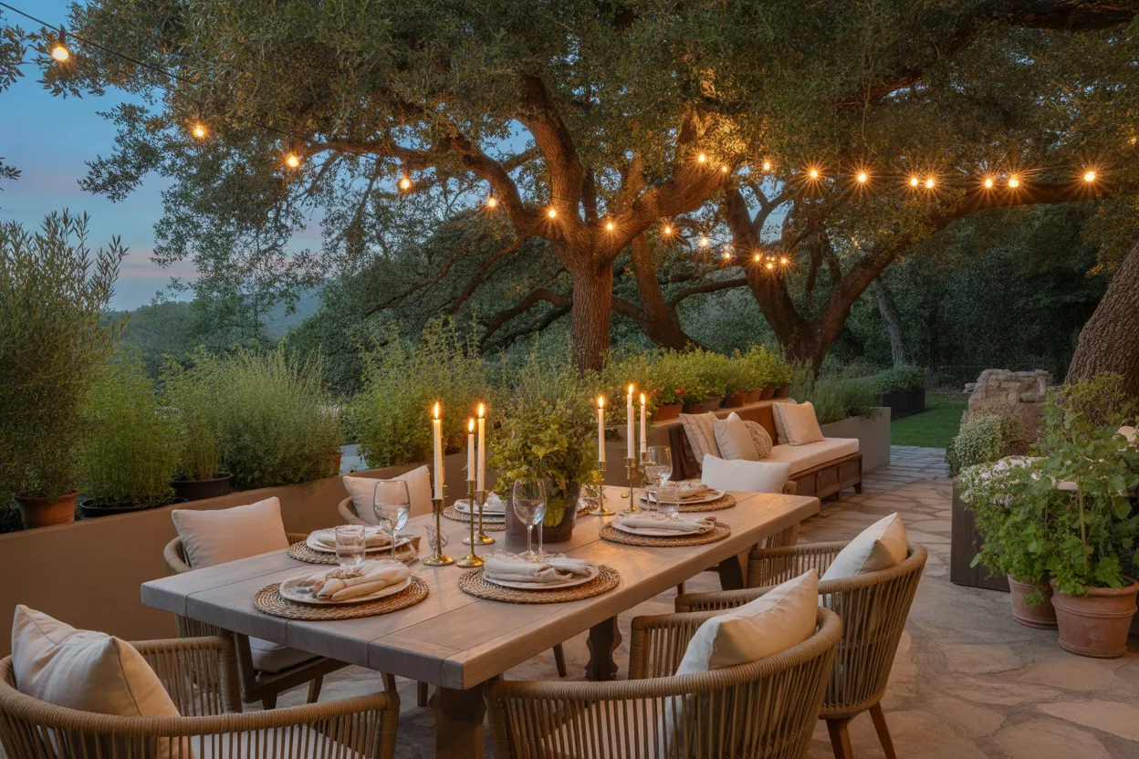 Outdoor Dining Area Ideas