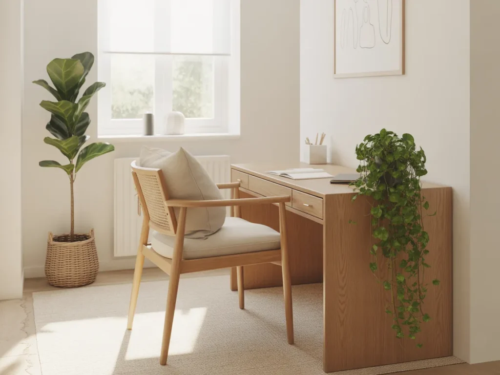 Scandinavian Inspired Home Office