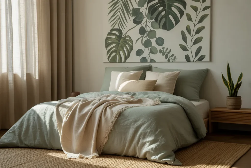 Botanical Wall Art for Bedroom Serenity