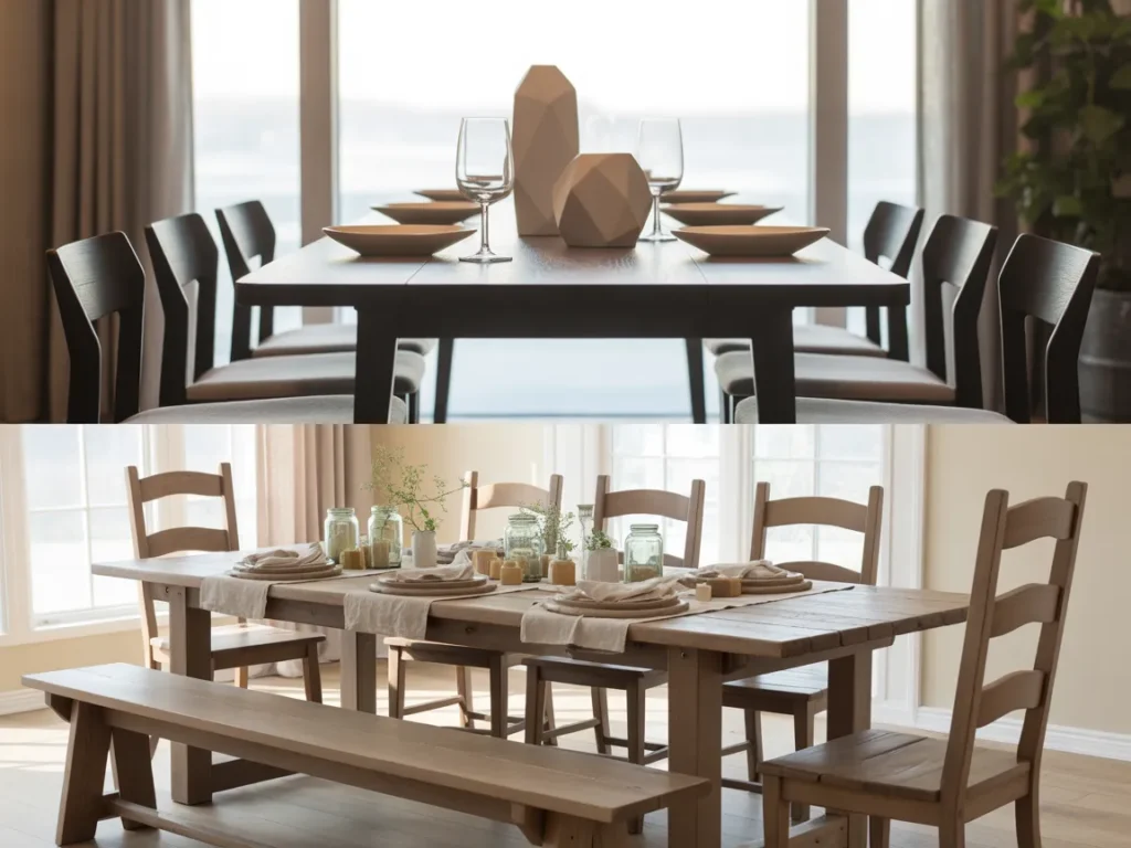 Match the Table Style with Your Interior Theme