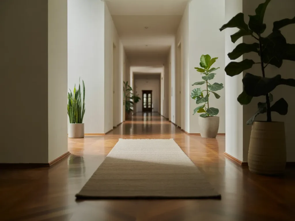 Hallway Rug Placement (Long Runner Style)