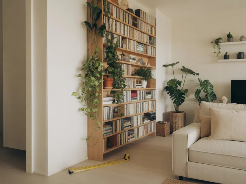 Measure Your Space Before Choosing Bookshelf Size