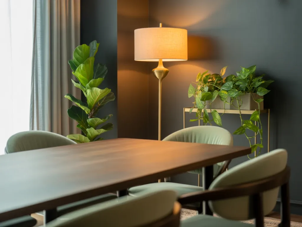 Layered Lighting with Floor Lamps