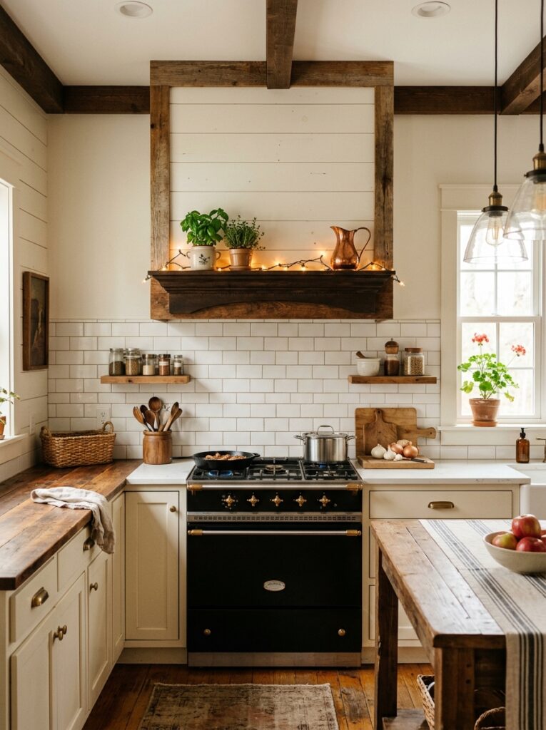 Farmhouse Shiplap Hood Vent