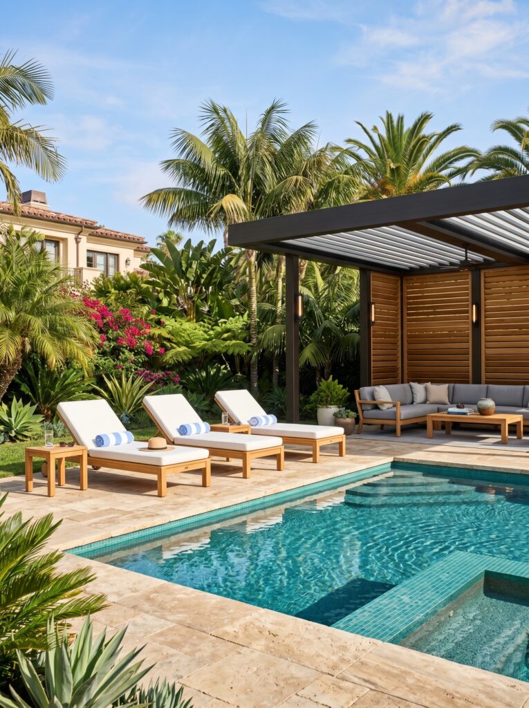  Pavilion with Poolside Design
