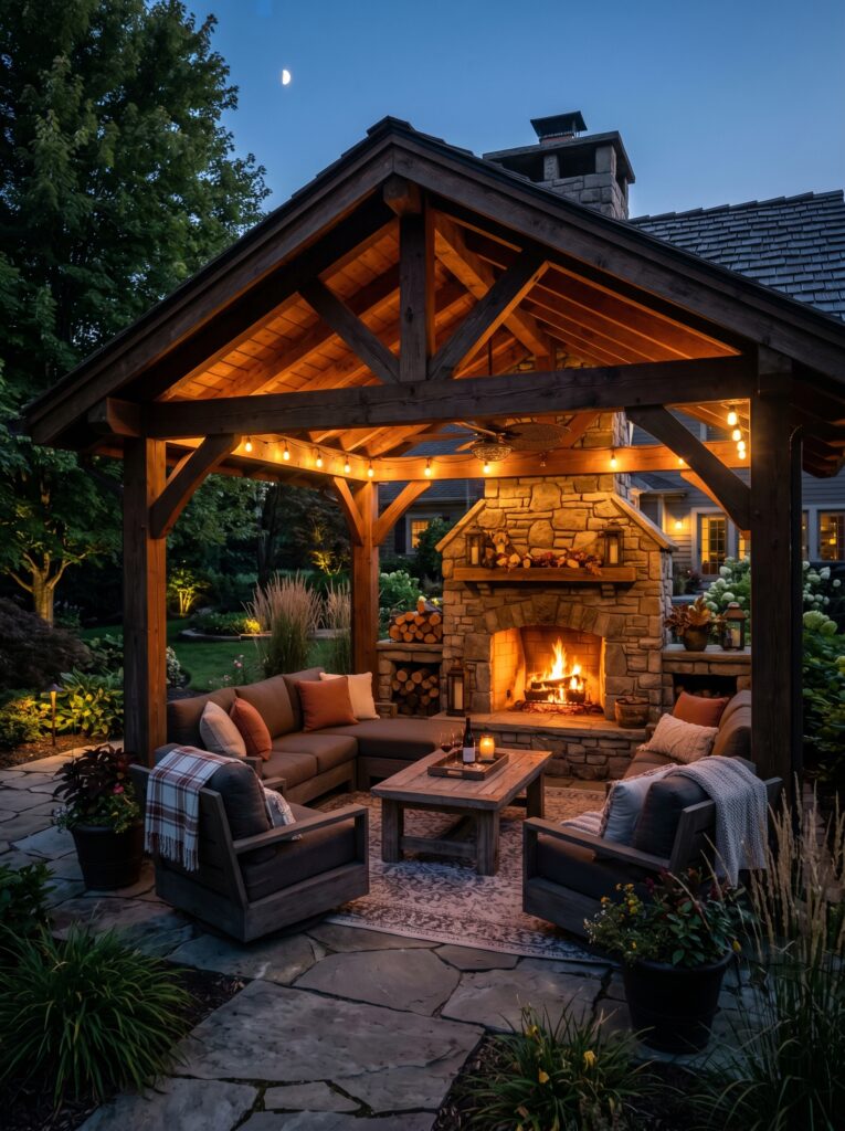  Pavilion with Fireplace