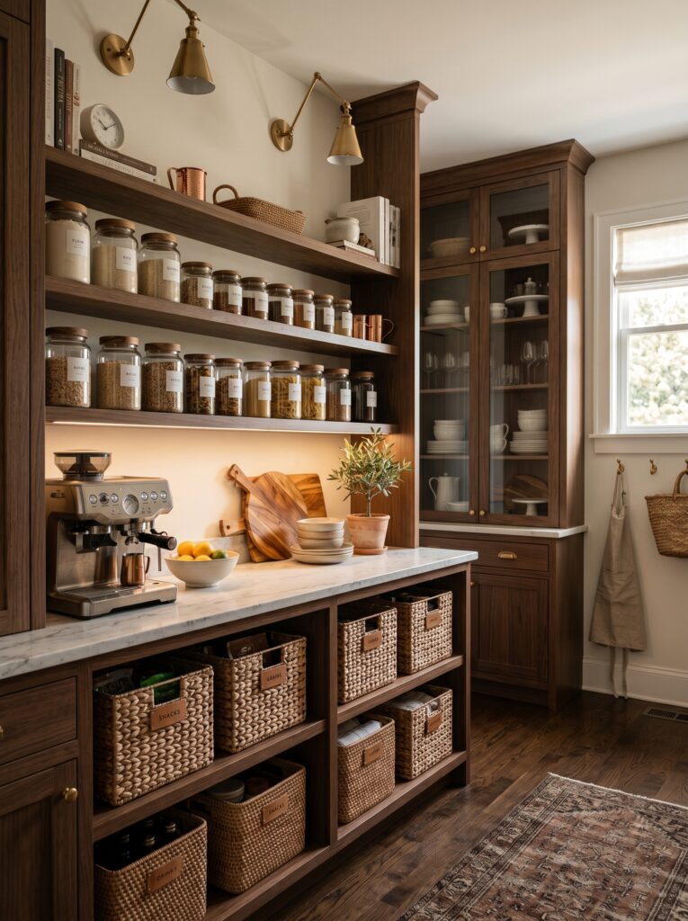 Keep the Pantry Organized and Styled