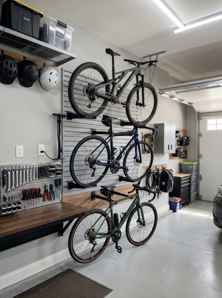 Hang Bikes on the Wall