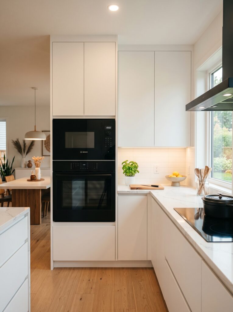 Black Microwave Contrast Design