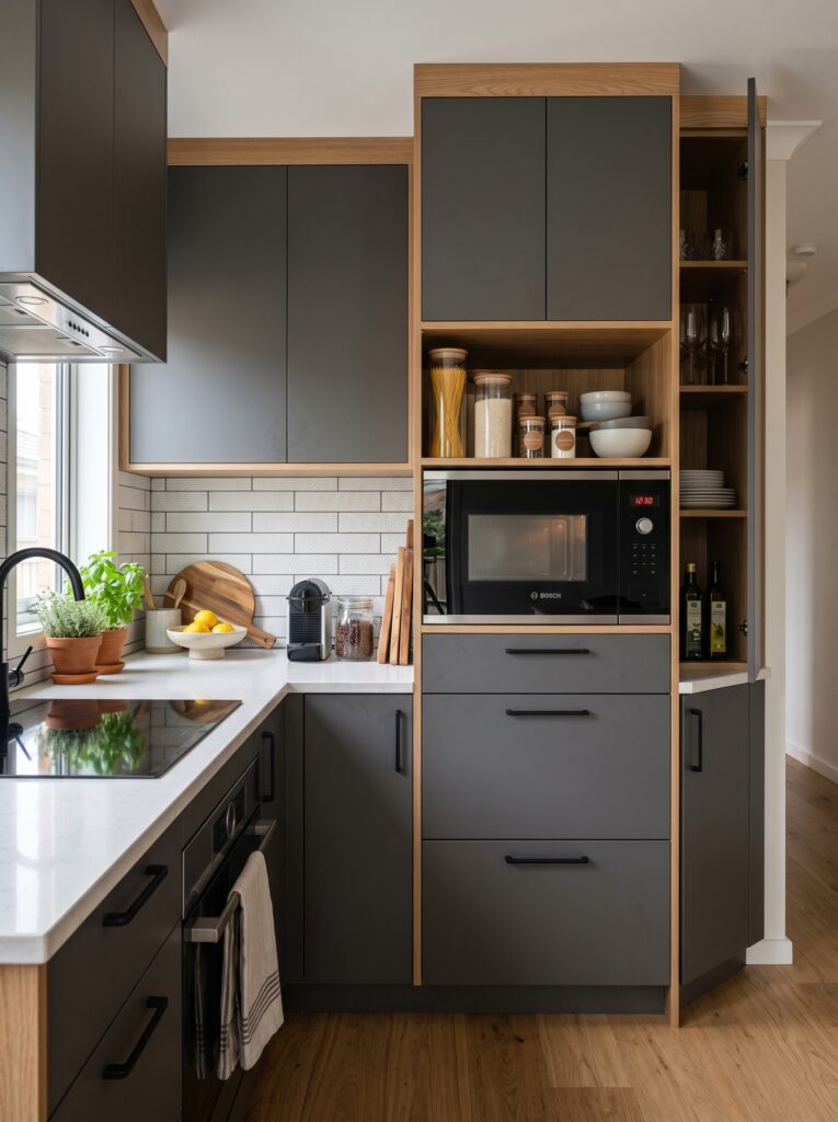 Built-In Microwave Wall Unit