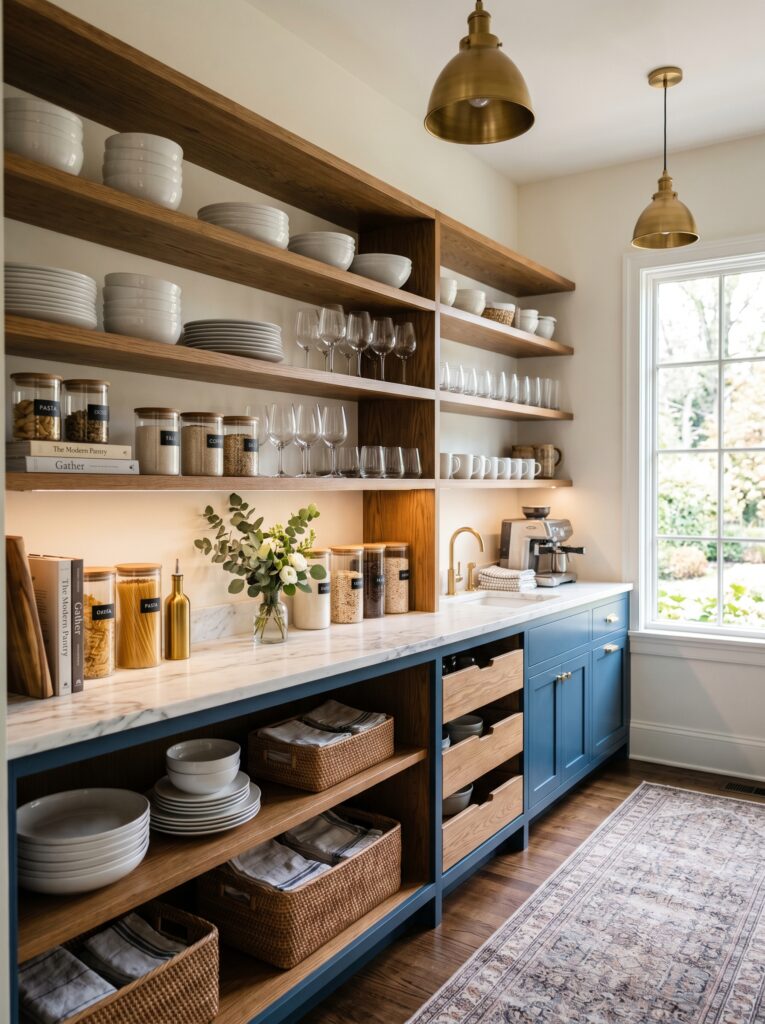 Open Shelving for Display