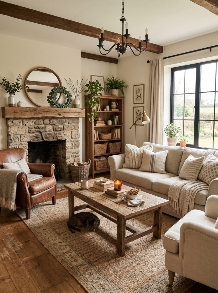 Rustic Wood Coffee Table