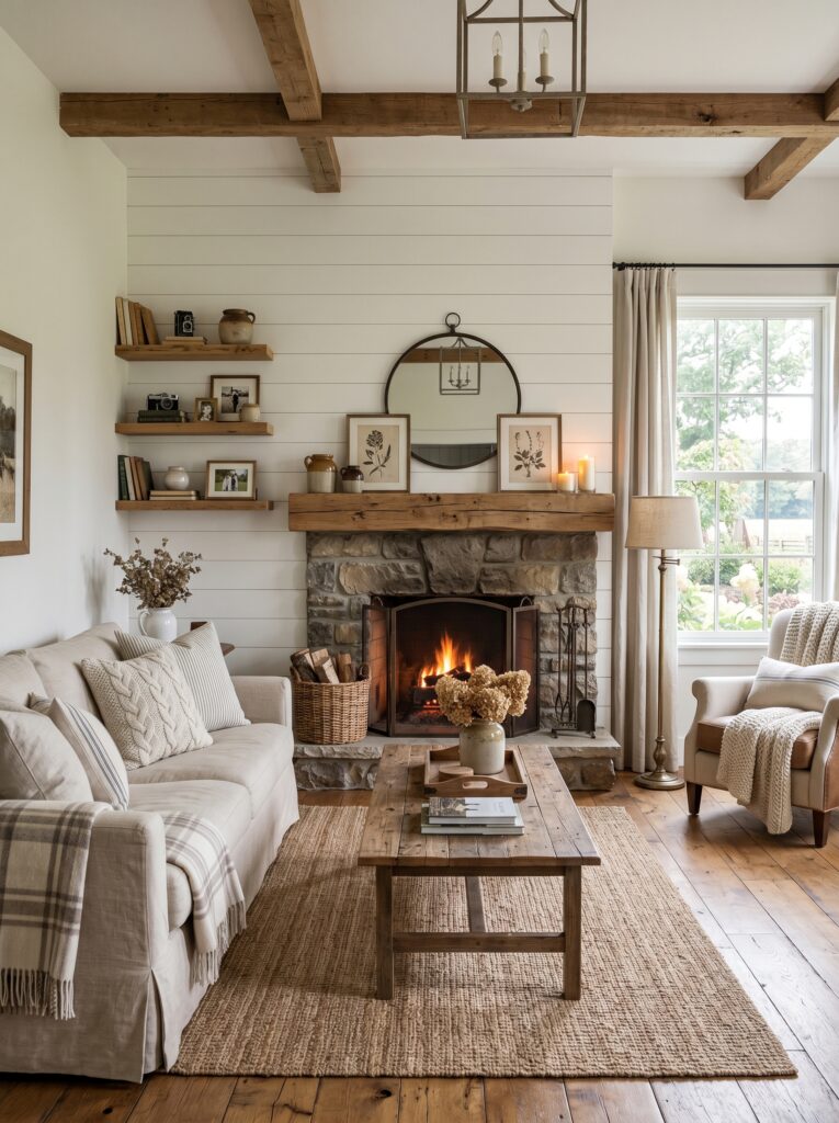 Shiplap or Wood Accent Wall