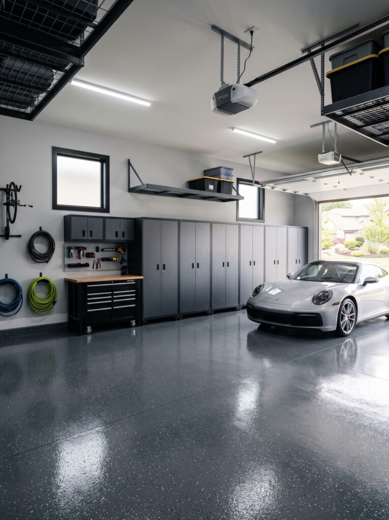 Install Cabinets for Hidden Storage