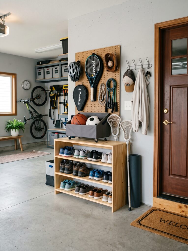 Add a Shoe and Gear Rack